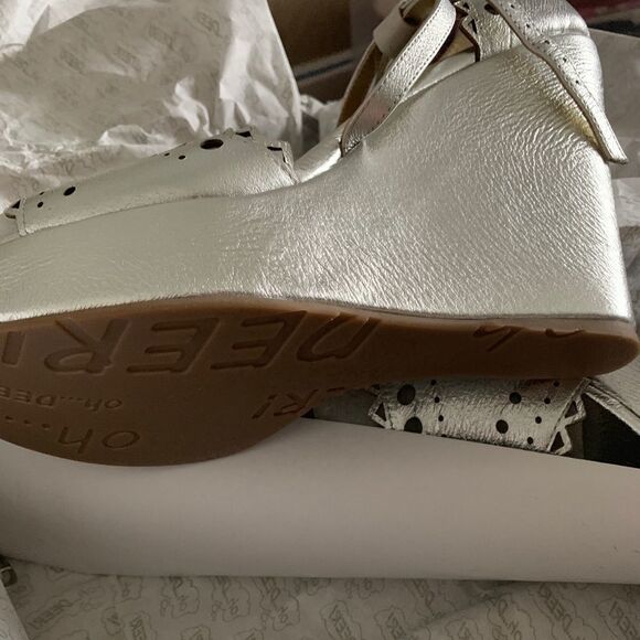 Y2K Oh Deer! Murray Women's Shoes Silver Sz 9.5 - Picture 3 of 3